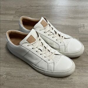 Greats White Leather Sneakers Made in Italy